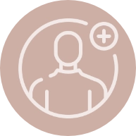 Completing new client intake details icon
