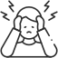 Visa and immigration anxiety icon