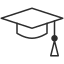 Academic stress and adjustment icon
