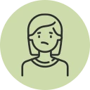 Persistent sadness or emptiness icon