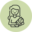 South Asian and Tamil mothers icon
